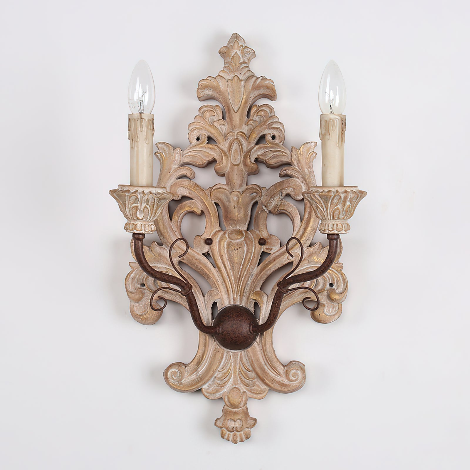 Freyza | Ilzoror Vintage Industrial Wood Wall Light – Industrial Bedroom Hallway