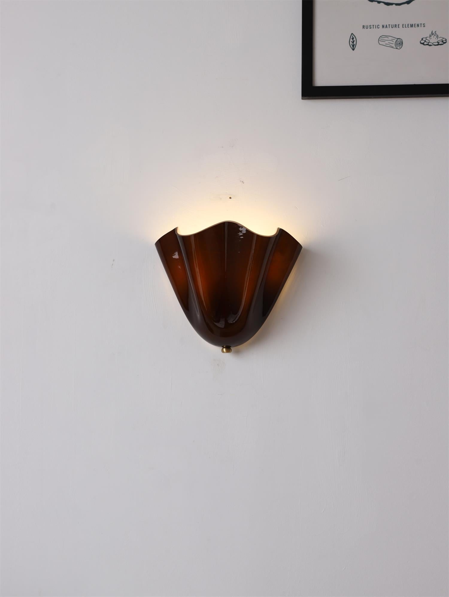 Freyza | Ulcarisra Glas-Wandleuchte – Schlafzimmer, Flur