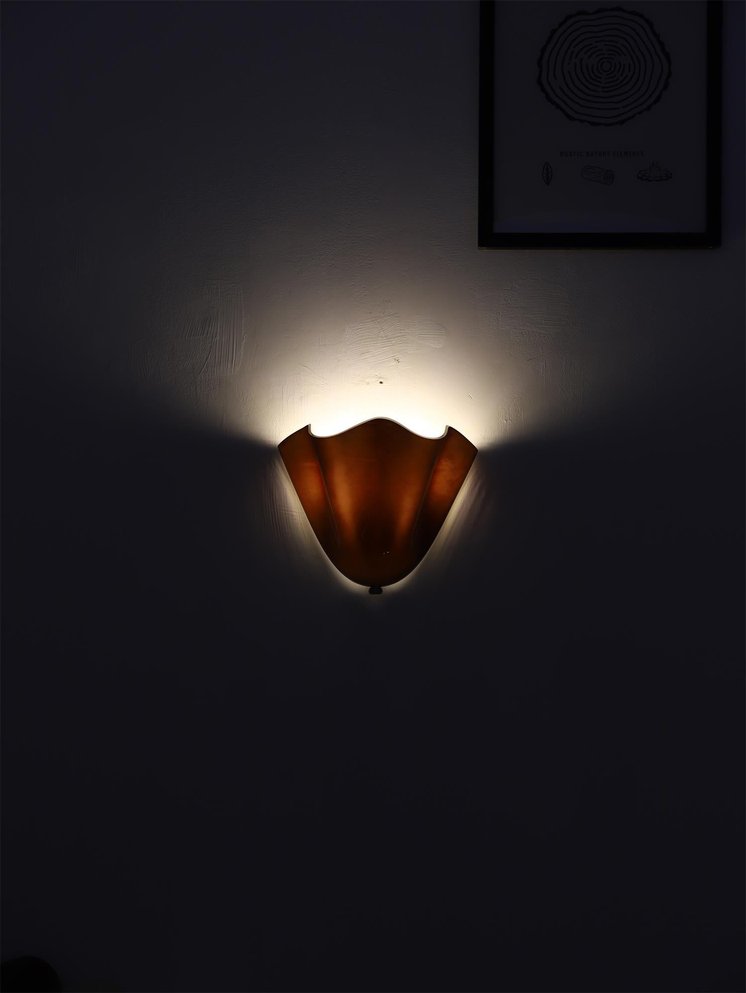 Freyza | Ulcarisra Glas-Wandleuchte – Schlafzimmer, Flur