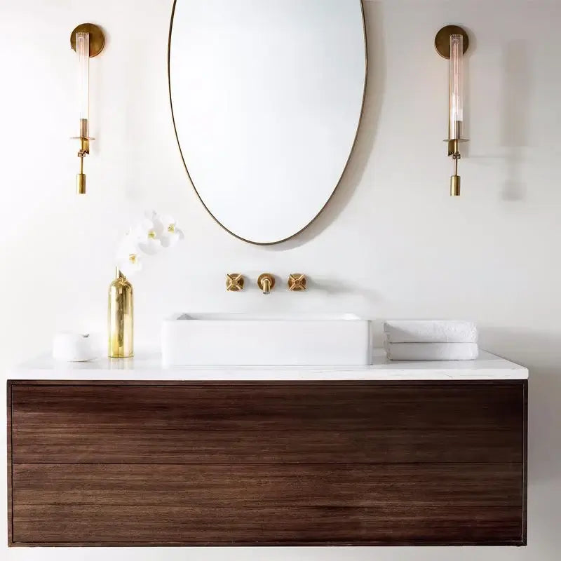 Freyza | Applique murale intérieure en verre – Chambre et salon de style champêtre