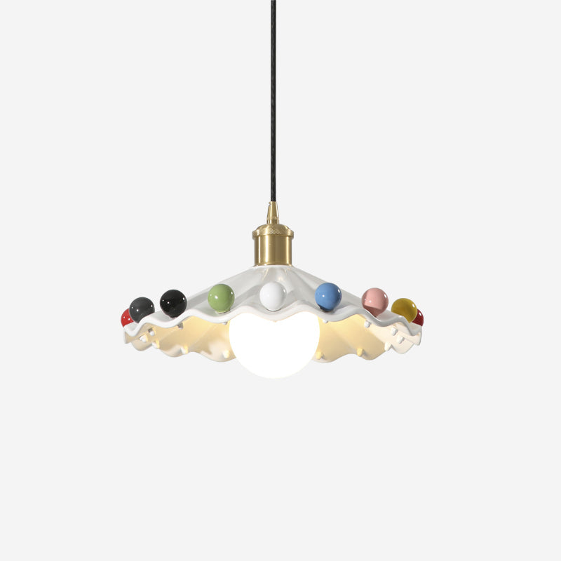 Freyza | Suspension en céramique ondulée Pixen – Cuisine et salle à manger