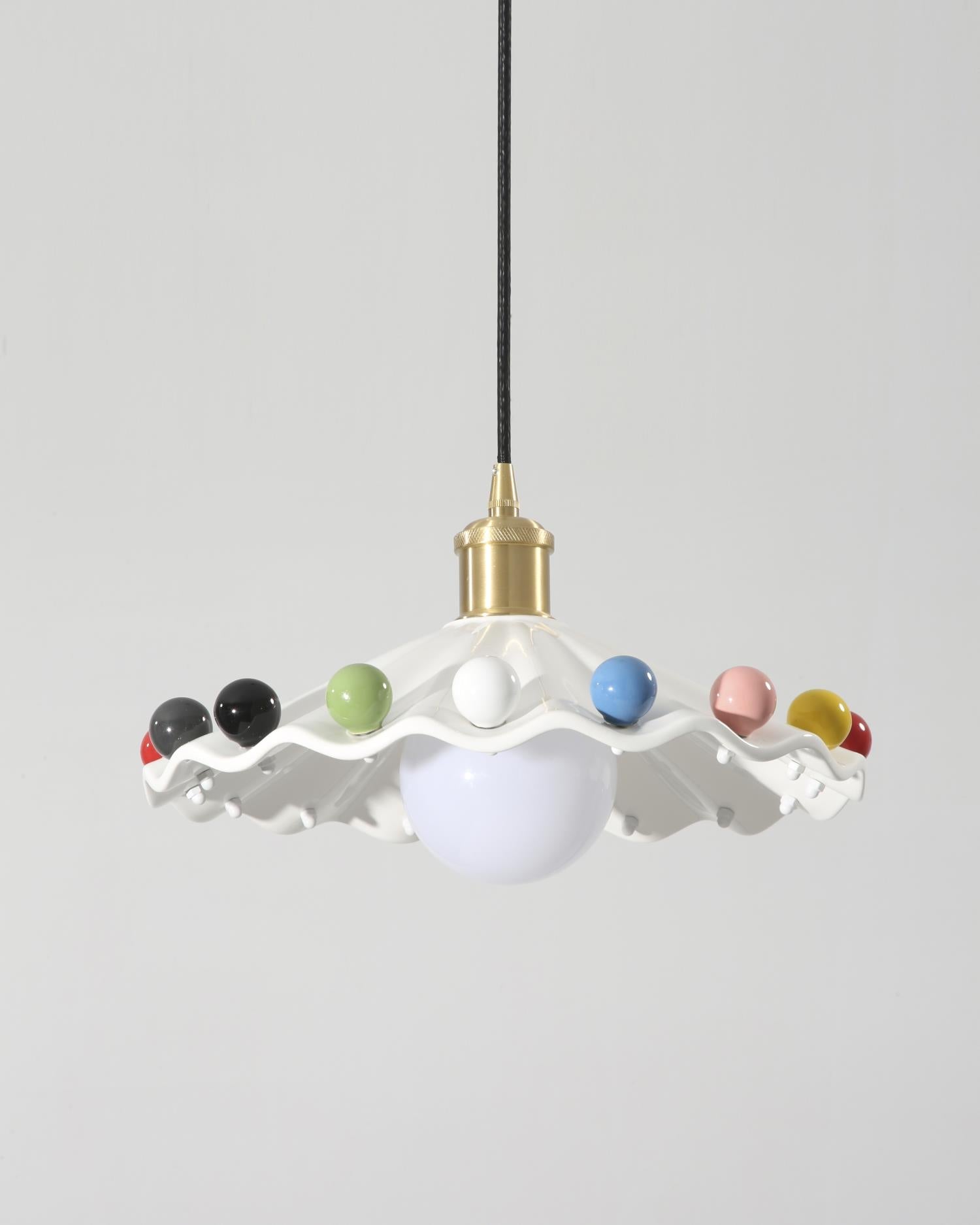 Freyza | Suspension en céramique ondulée Pixen – Cuisine et salle à manger