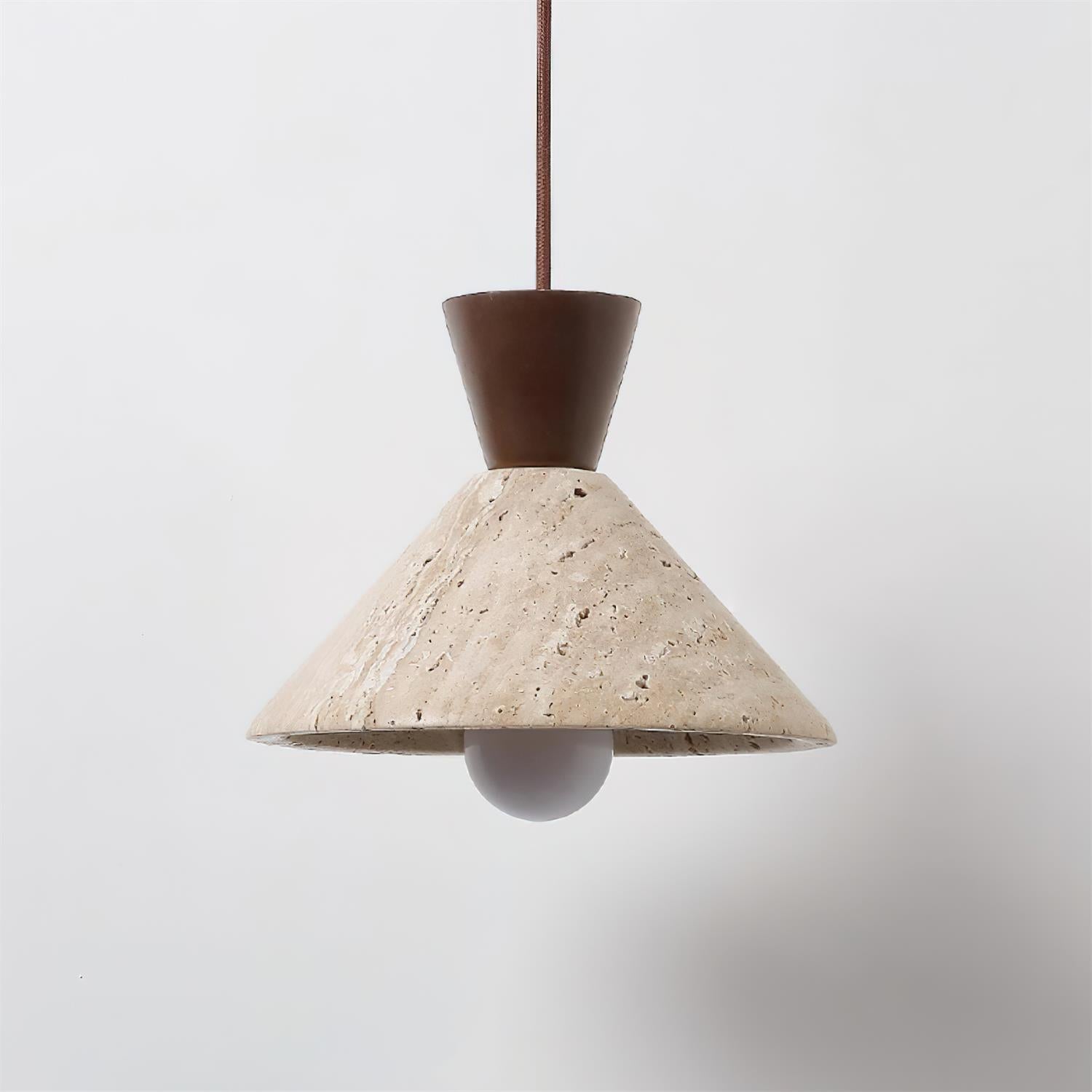Freyza | Ritta Travertine Pendant Pendant Light – Kitchen Dining Room