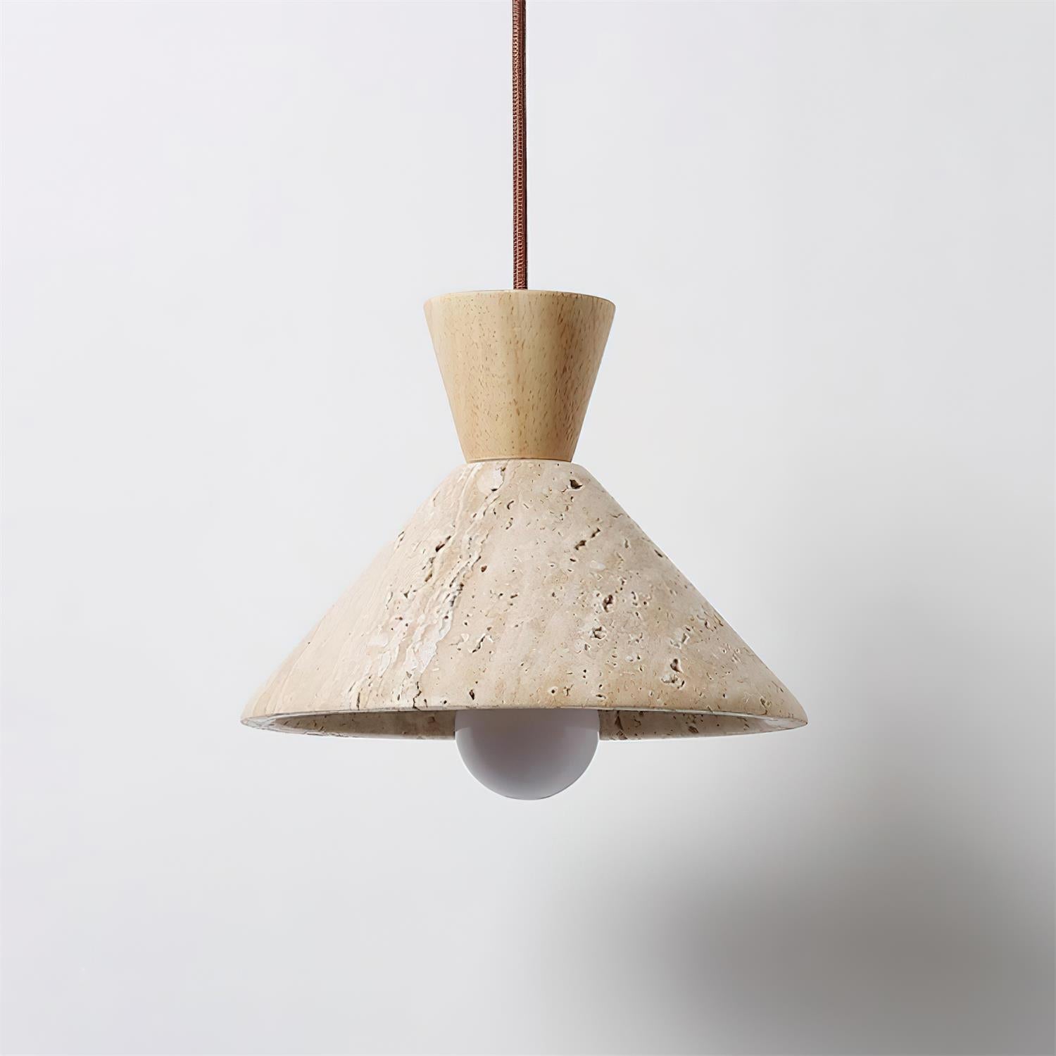 Freyza | Ritta Travertine Pendant Pendant Light – Kitchen Dining Room