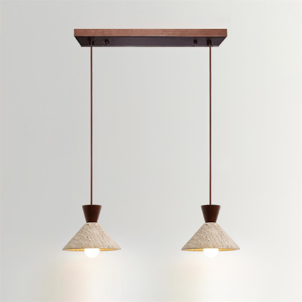 Freyza | Ritta Travertine Pendant Pendant Light – Kitchen Dining Room