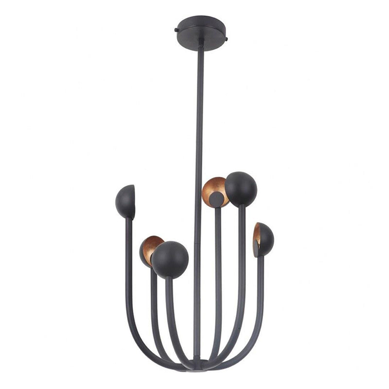 Freyza | Ortalara Black Chandelier Black Chandelier – Dining Room Living Room