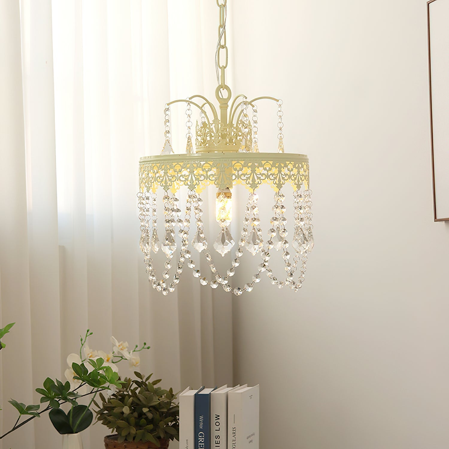Freyza | Lustre en cristal de luxe postmoderne Ershaa – Salle à manger et salon modernes