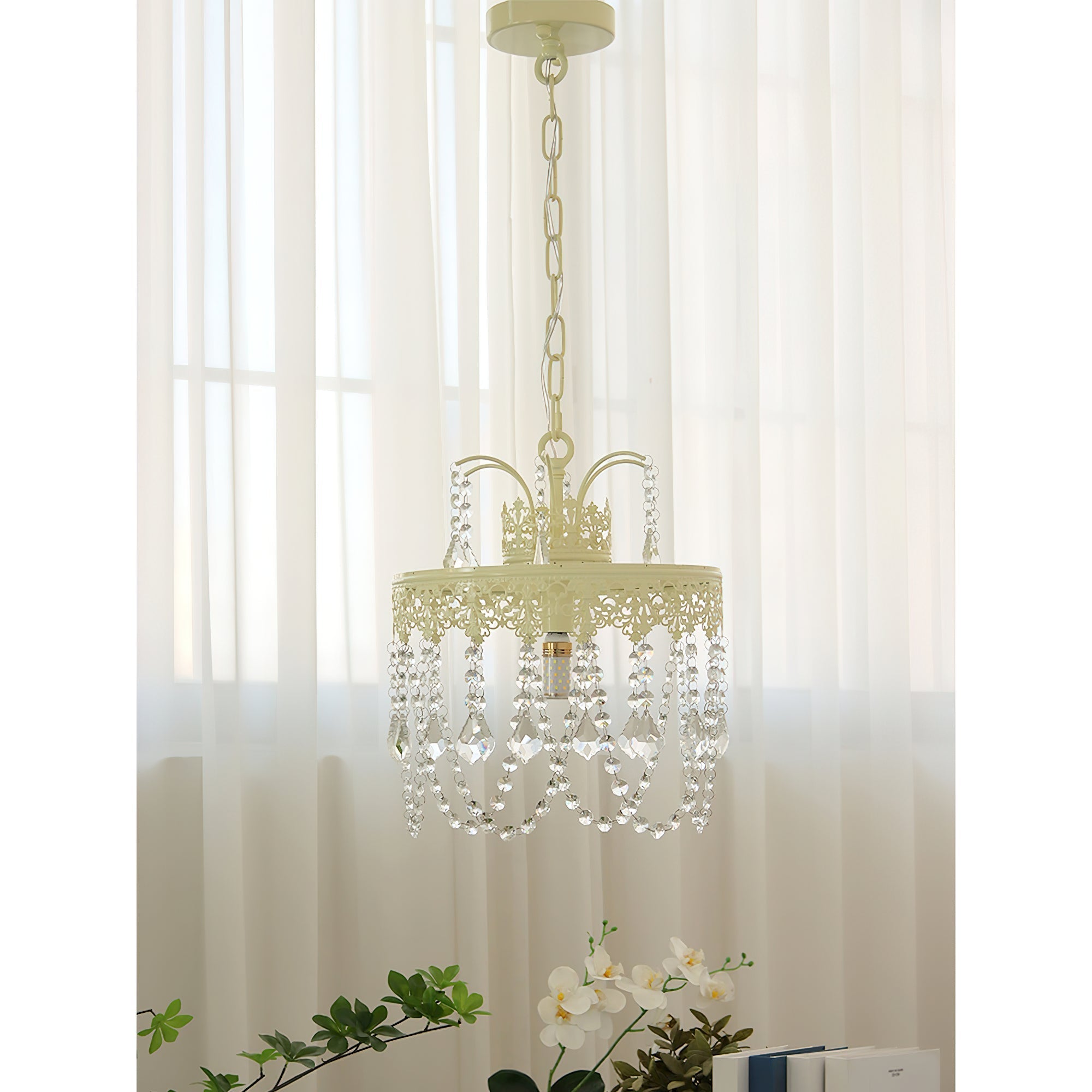 Freyza | Lustre en cristal de luxe postmoderne Ershaa – Salle à manger et salon modernes