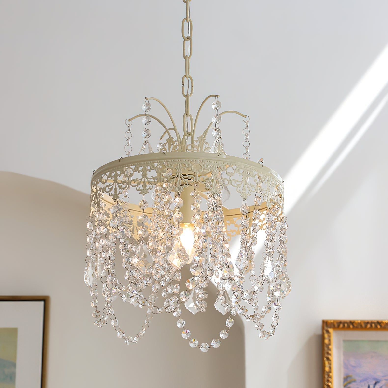 Freyza | Lustre en cristal de luxe postmoderne Ershaa – Salle à manger et salon modernes