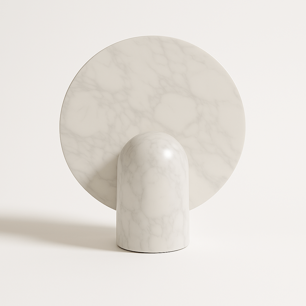 Fysikos | Elegant Artisan Natural Stone Table Lamp for Bedside or Desk 3