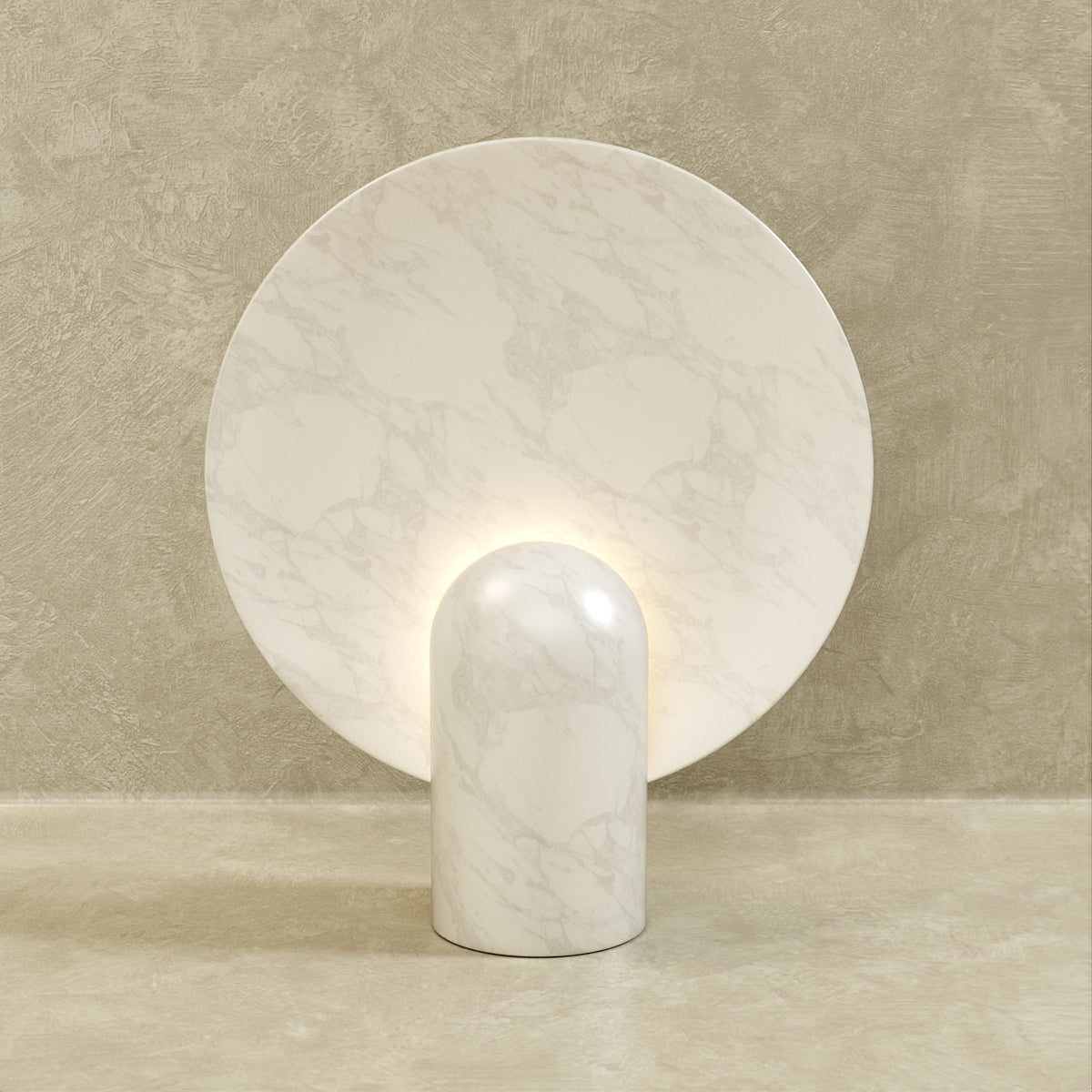 Fysikos | Elegant Artisan Natural Stone Table Lamp for Bedside or Desk 6