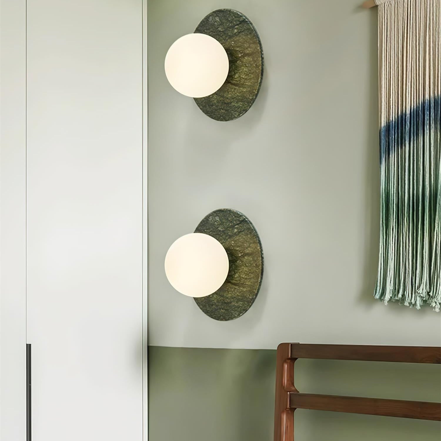 Freyza | Marble Indoor Wall Light – Minimalist Bedroom Living Room