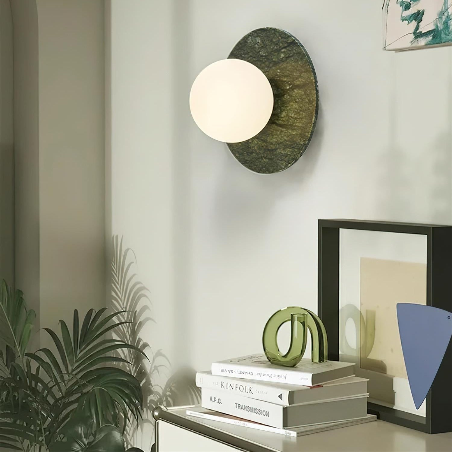 Freyza | Marble Indoor Wall Light – Minimalist Bedroom Living Room
