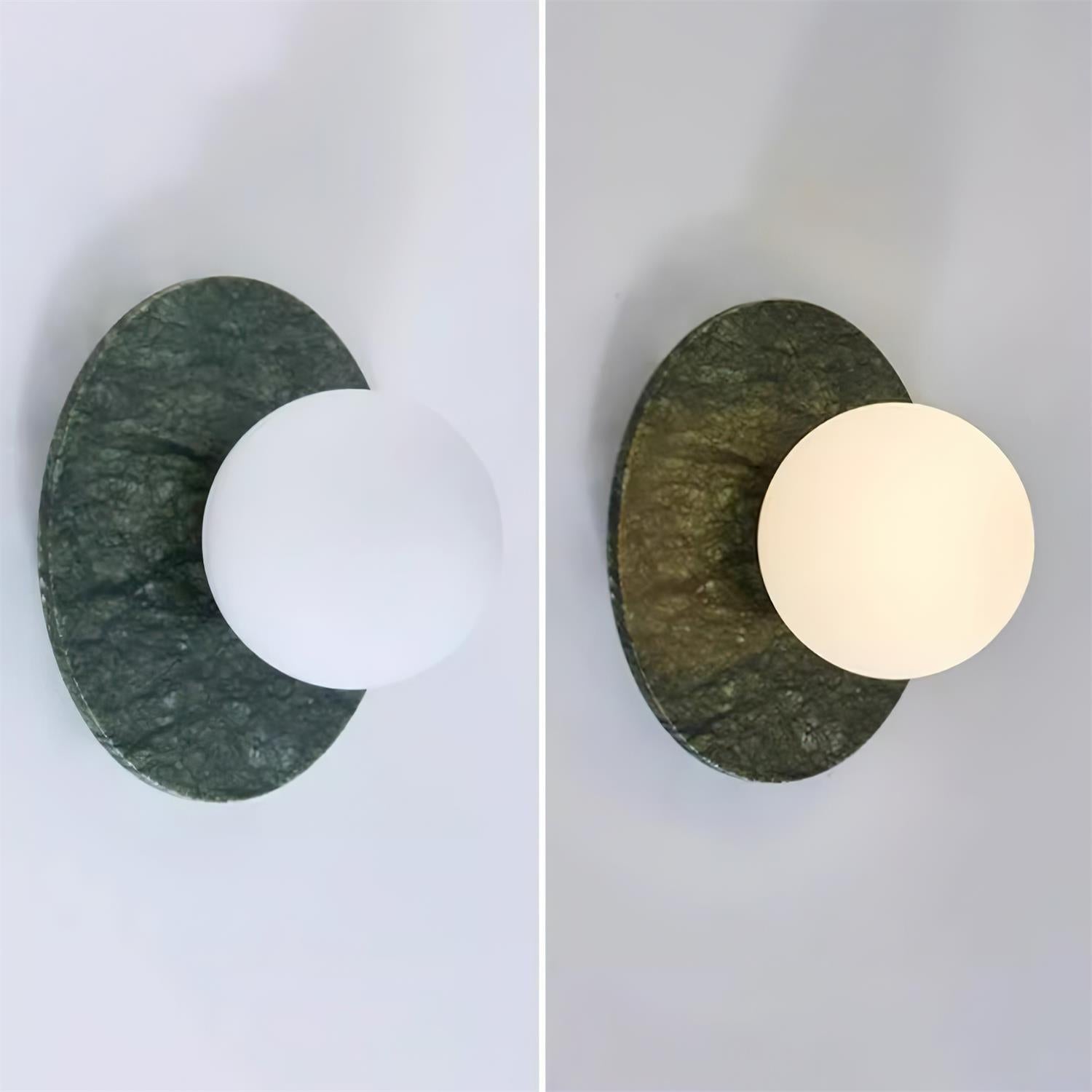 Freyza | Marble Indoor Wall Light – Minimalist Bedroom Living Room