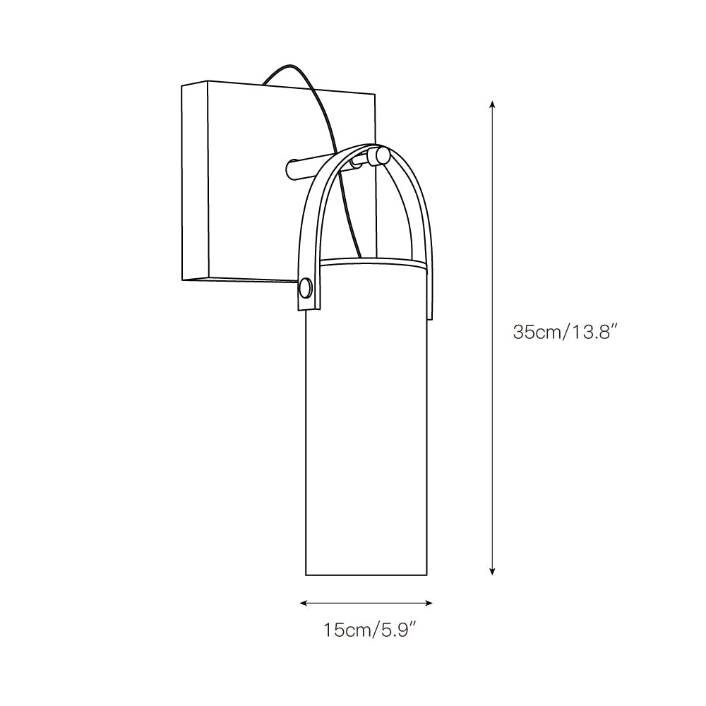 Freyza | Zerinen Marble Glass Glass Marble Wall Light – Bedroom Hallway