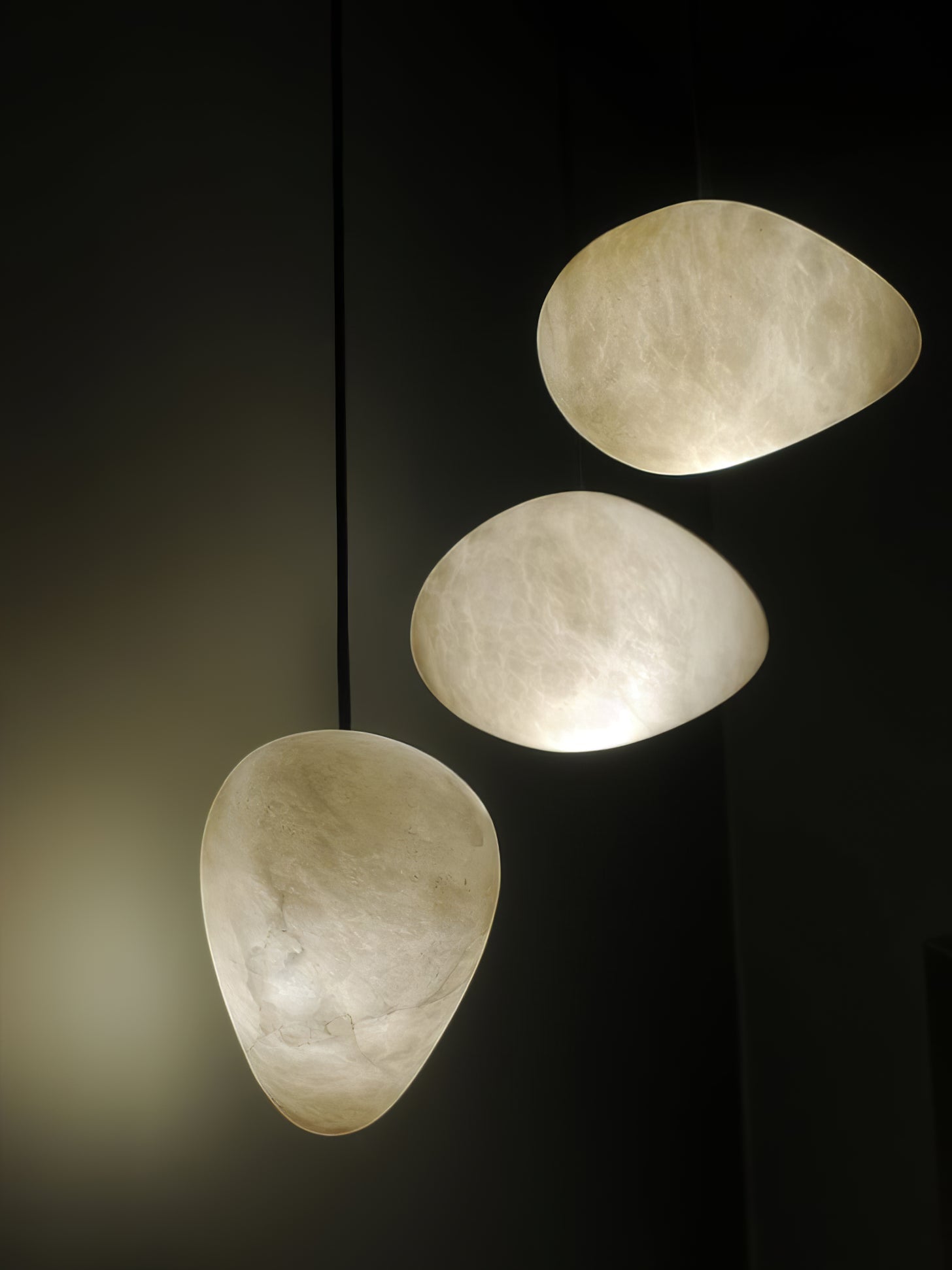 Freyza | Codoriel Messing-Alabaster-Messing-Pendelleuchte – Küche, Esszimmer