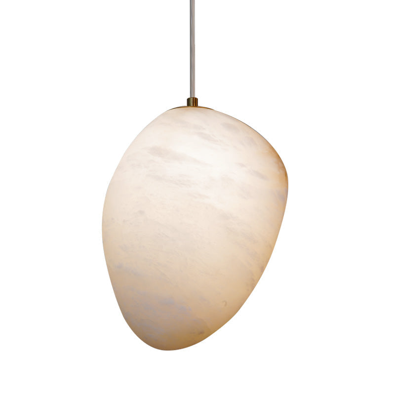Freyza | Codoriel Messing-Alabaster-Messing-Pendelleuchte – Küche, Esszimmer