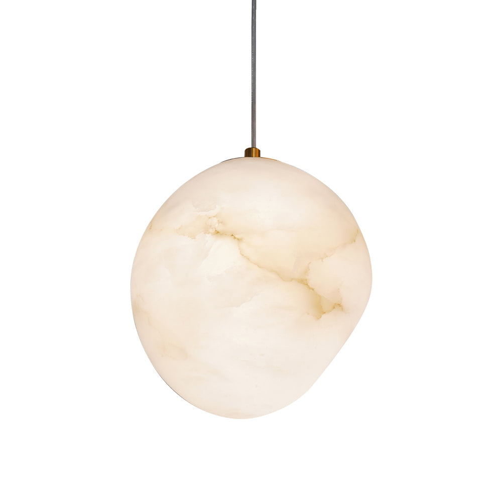 Freyza | Suspension en laiton albâtre avec pendentif en forme d’oie – Cuisine et salle à manger