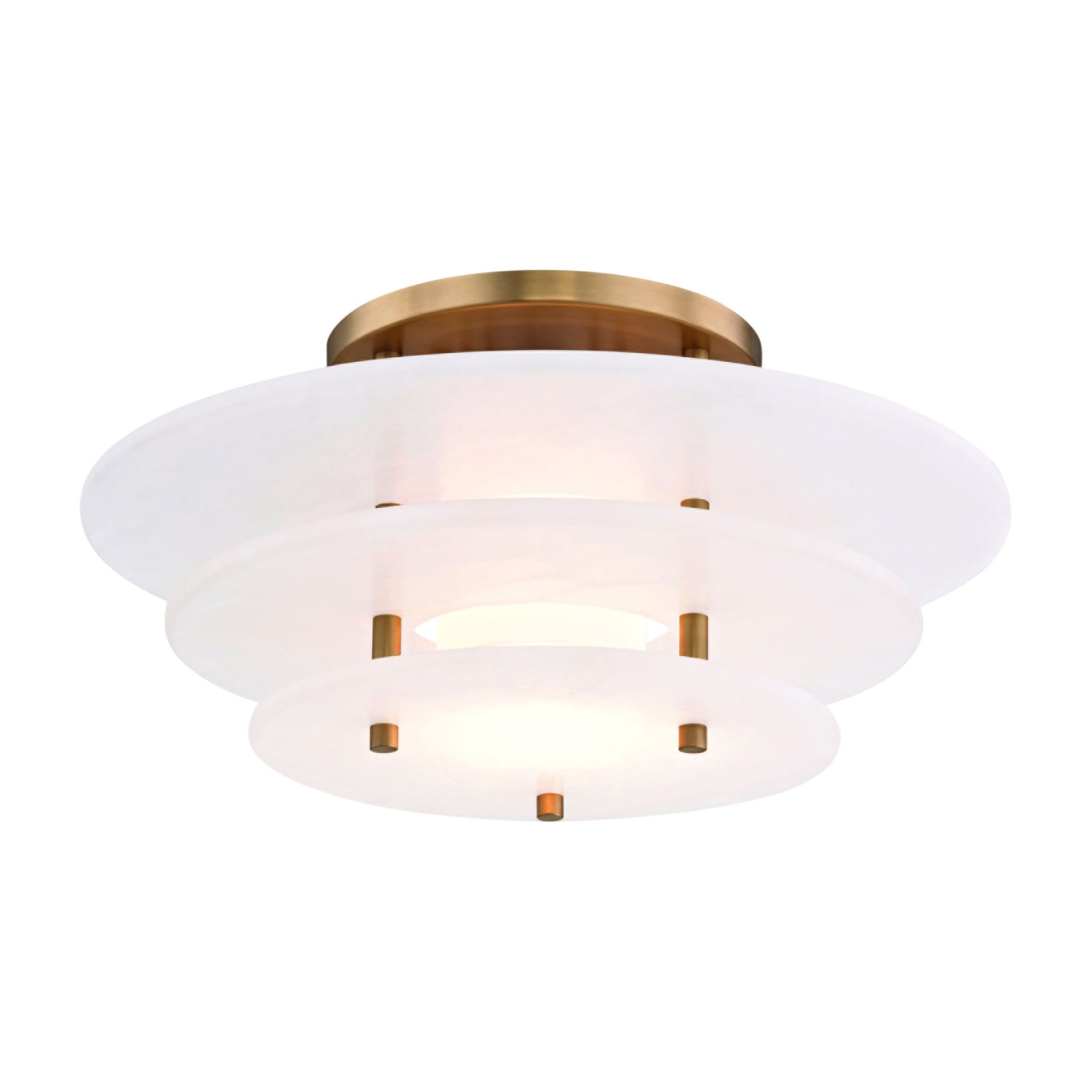 Freyza | Zovena Alabaster Ceiling Ceiling Light – Bedroom Living Room