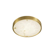 Freyza | Eingelassene Alabaster-Deckenleuchte Uzoror – Schlafzimmer, Wohnzimmer