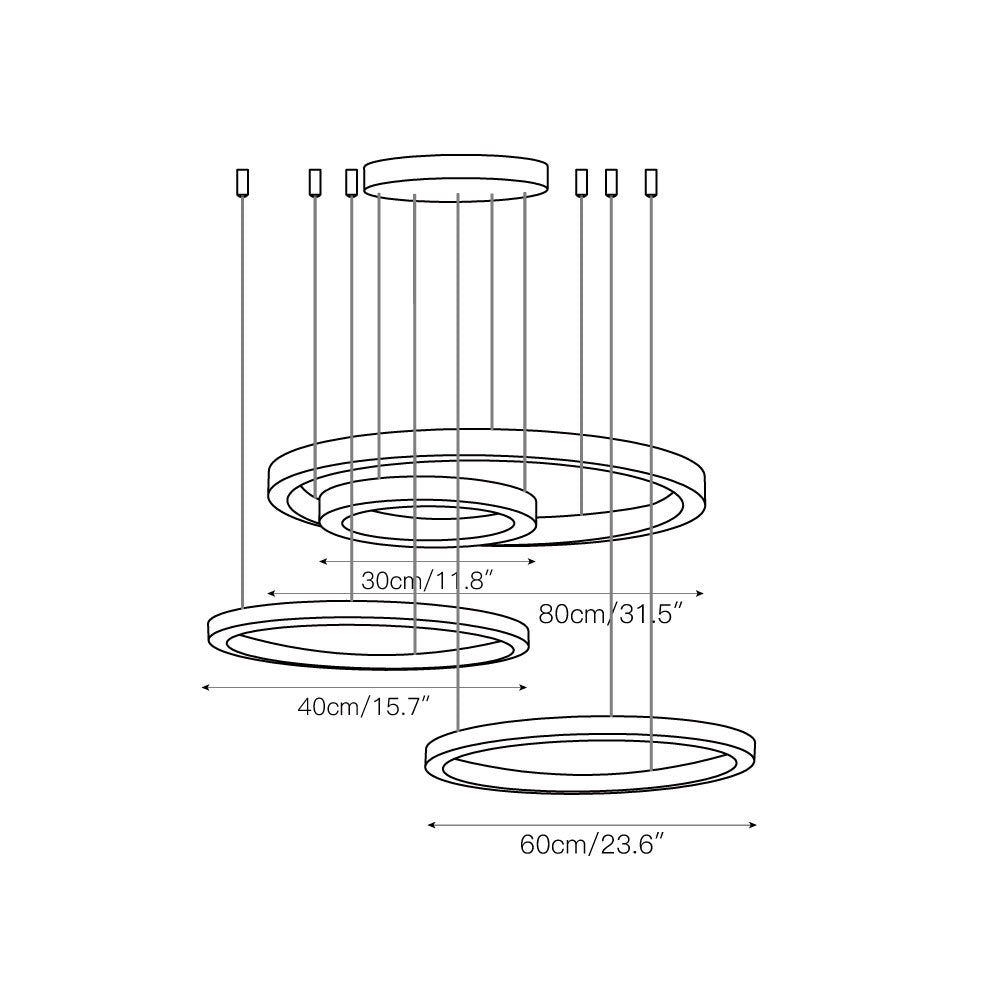 Freyza | Nymiran Chandelier Chandelier – Dining Room Living Room