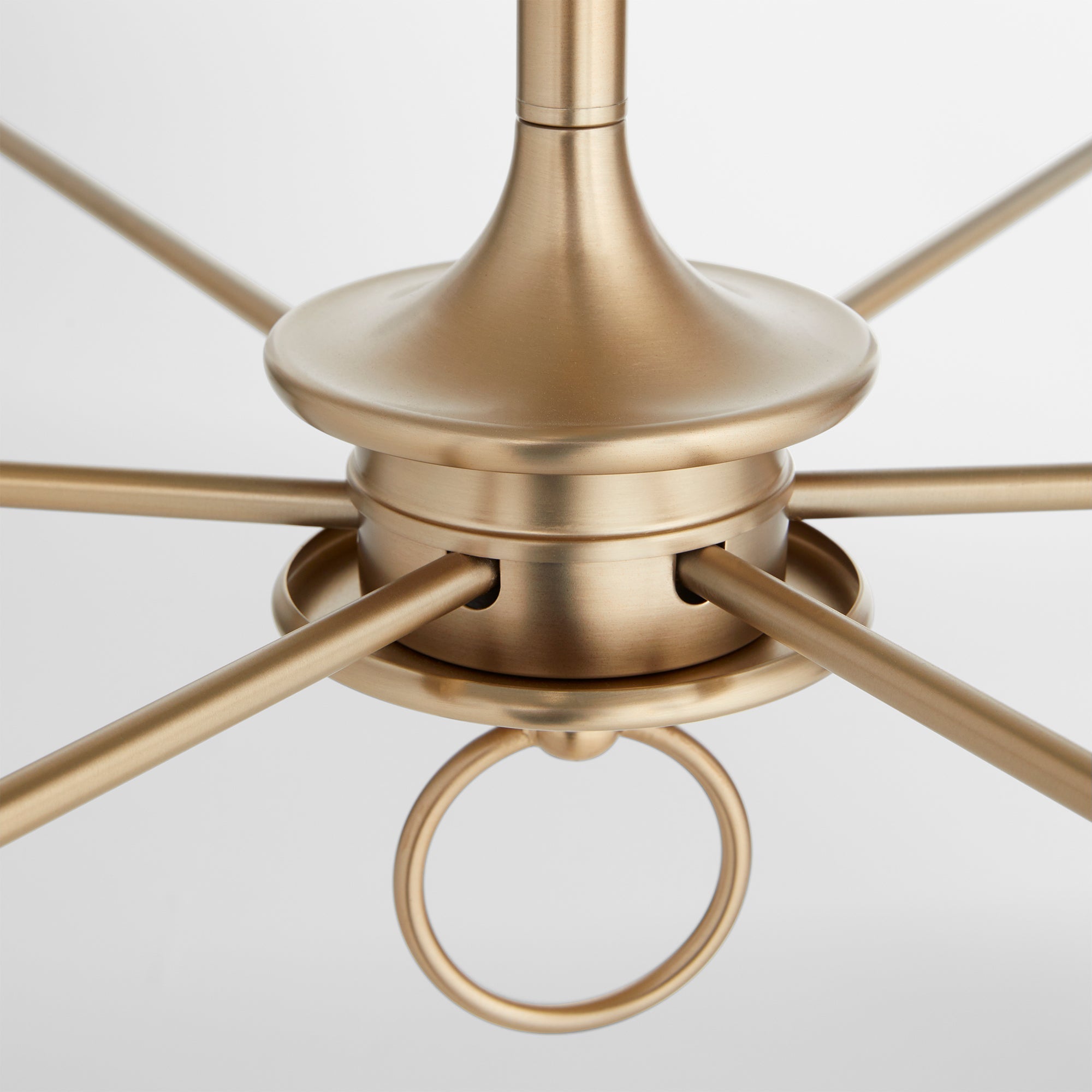 Freyza | Olthean Vintage Industrial Brass Fabric Chandelier – Industrial Dining Room Living Room