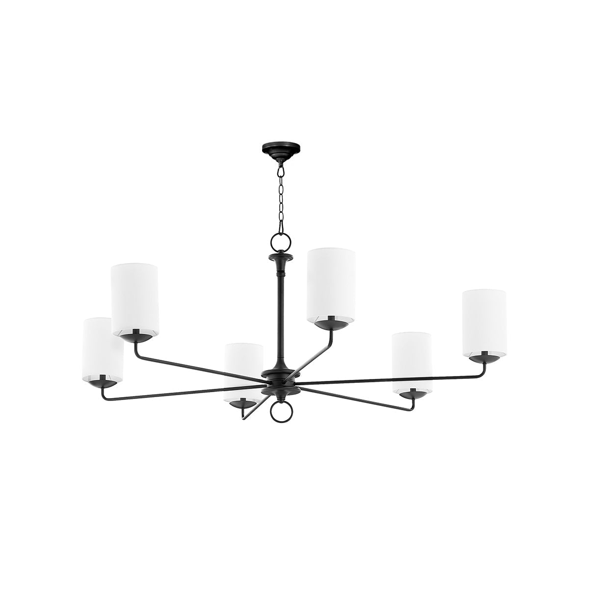 Freyza | Olthean Vintage Industrial Brass Fabric Chandelier – Industrial Dining Room Living Room
