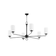 Freyza | Olthean Vintage Industrial Brass Fabric Chandelier – Industrial Dining Room Living Room