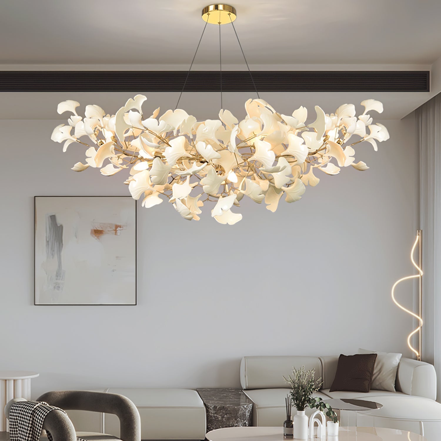 Freyza | Lustre en céramique – Salle à manger Salon