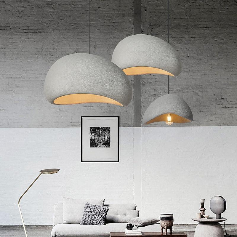Freyza - Ginza | Elegant Hand-Knitted Wabi Sabi Pendant Light Fixture