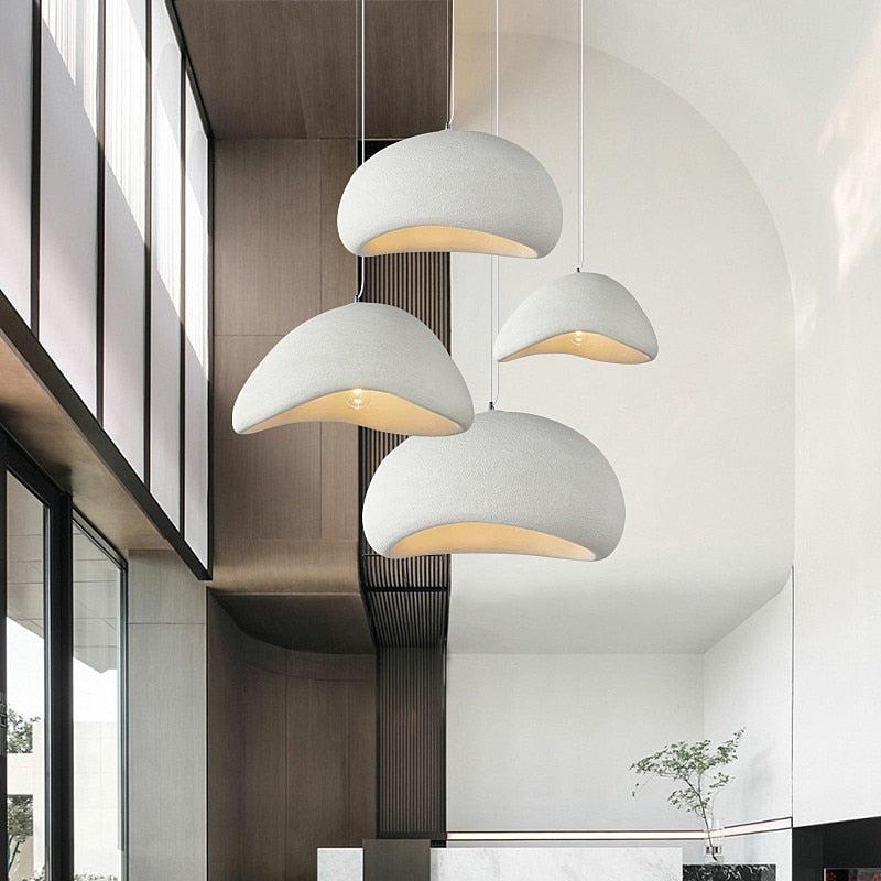 Freyza - Ginza | Elegant Hand-Knitted Wabi Sabi Pendant Light Fixture