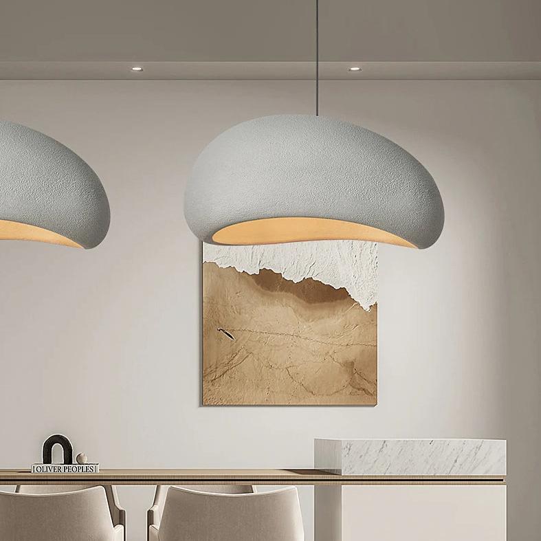 Freyza - Ginza | Elegant Hand-Knitted Wabi Sabi Pendant Light Fixture