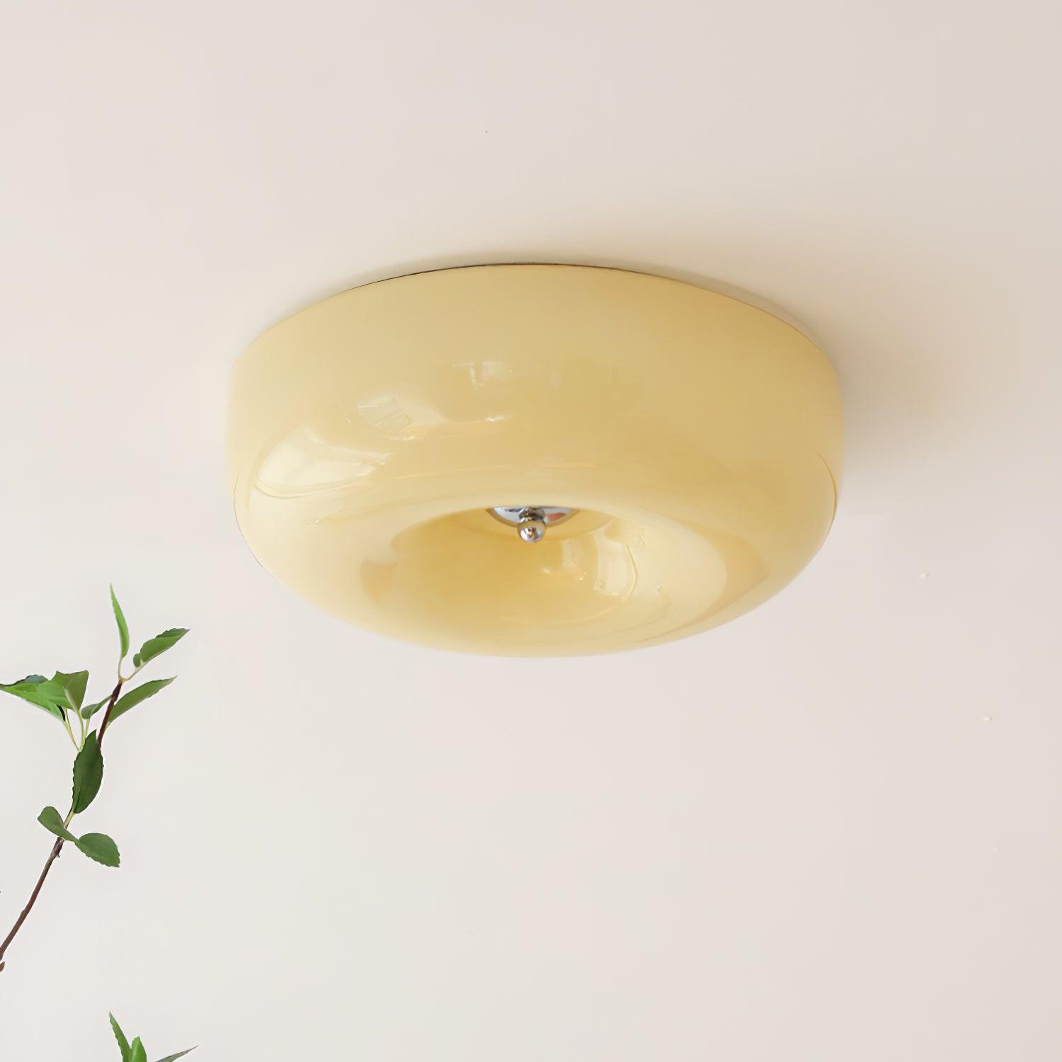 Freyza | Ulsolir Elegance Art Glass Ceiling Light – Bedroom Living Room
