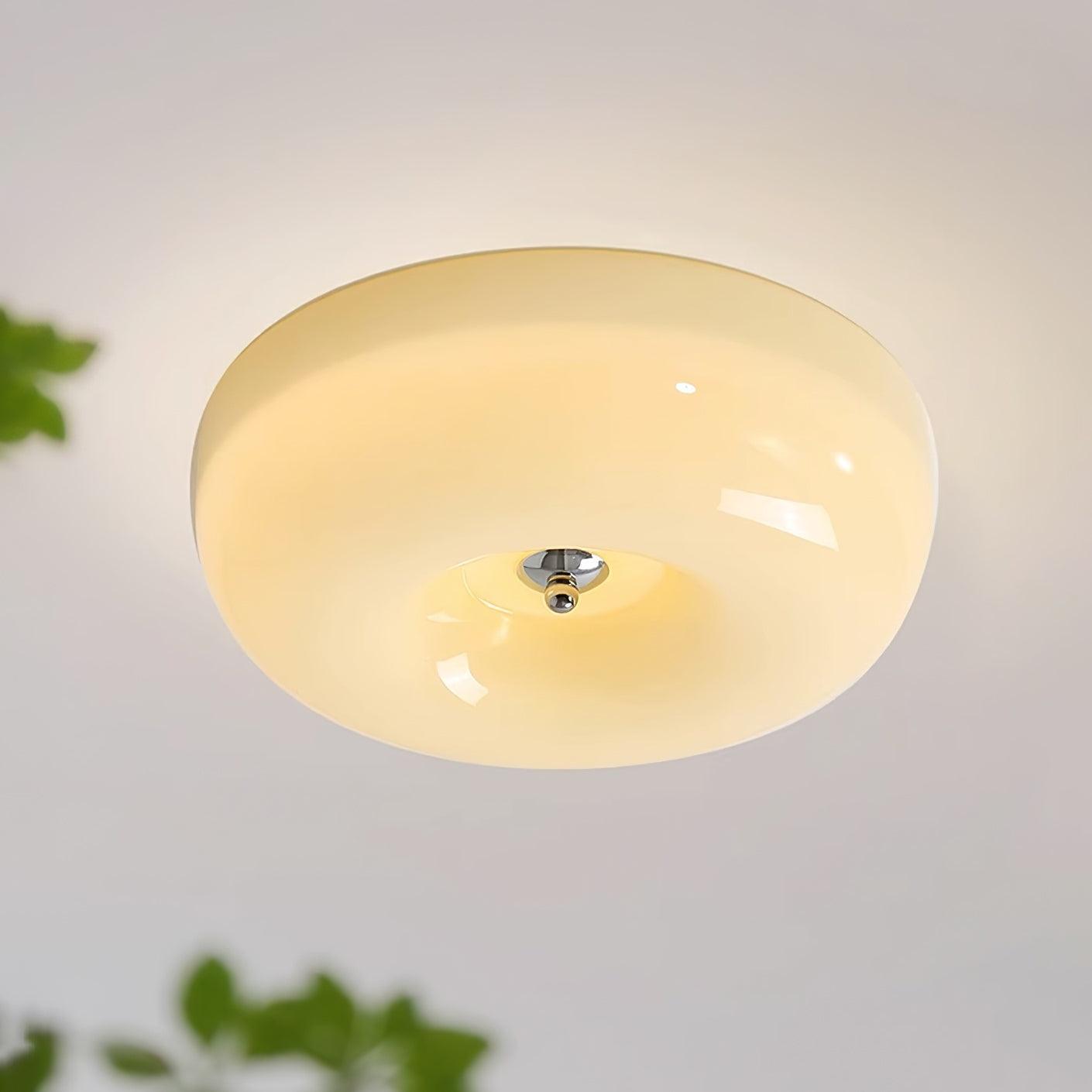 Freyza | Ulsolir Elegance Art Glass Ceiling Light – Bedroom Living Room