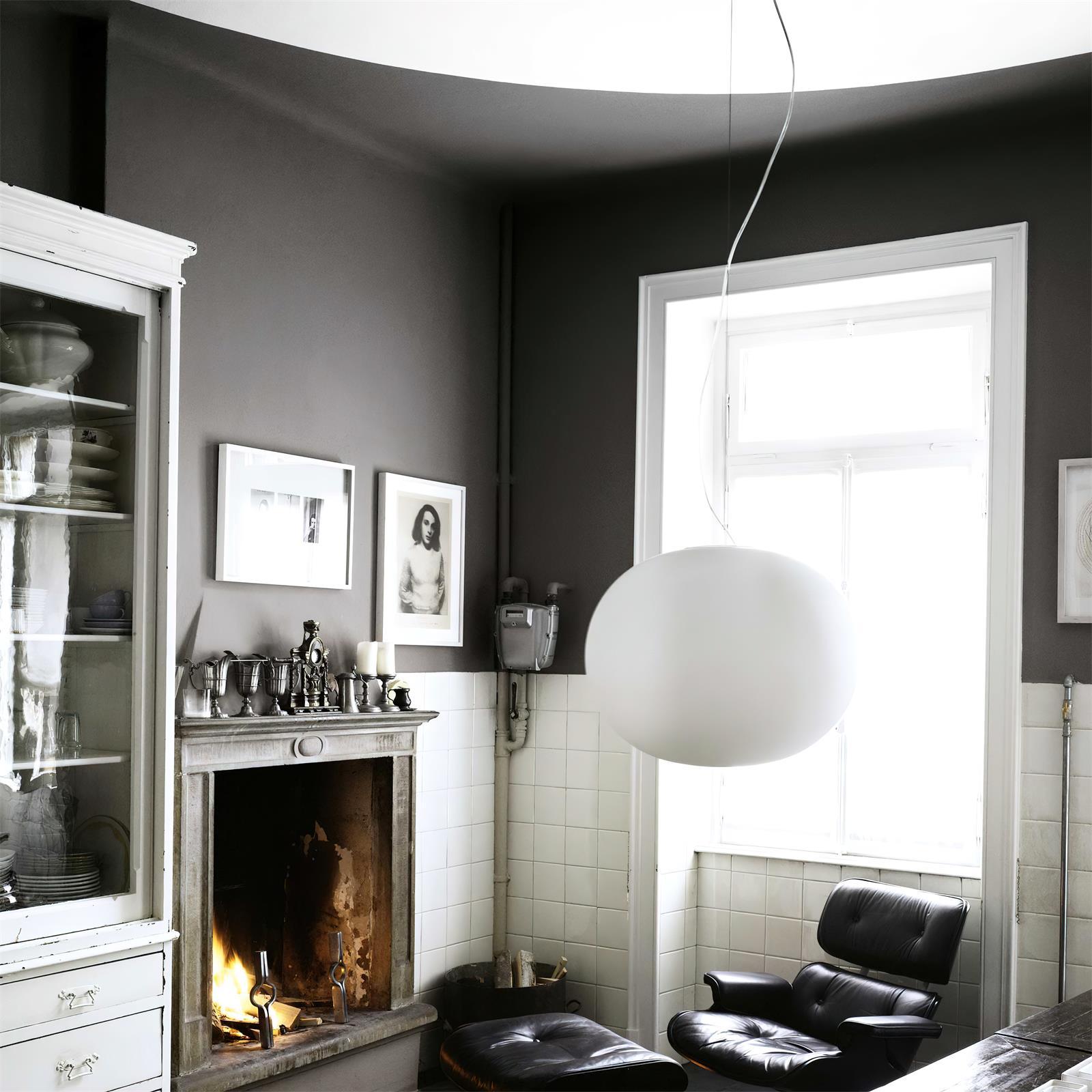 Freyza | Opivio – Suspension sphérique blanche blanche pour cuisine et salle à manger