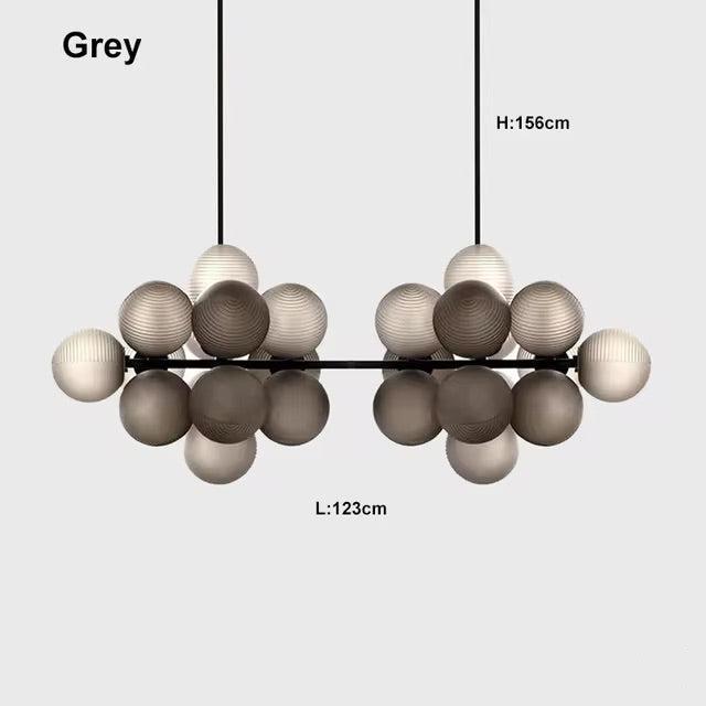 Freyza - GloboLux | Modern Elegant Glass Cluster Chandelier Light Fixture