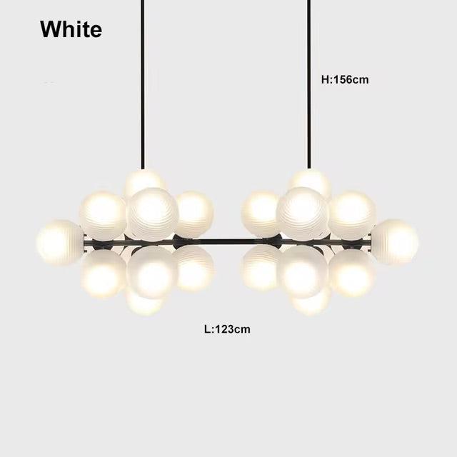 Freyza - GloboLux | Modern Elegant Glass Cluster Chandelier Light Fixture