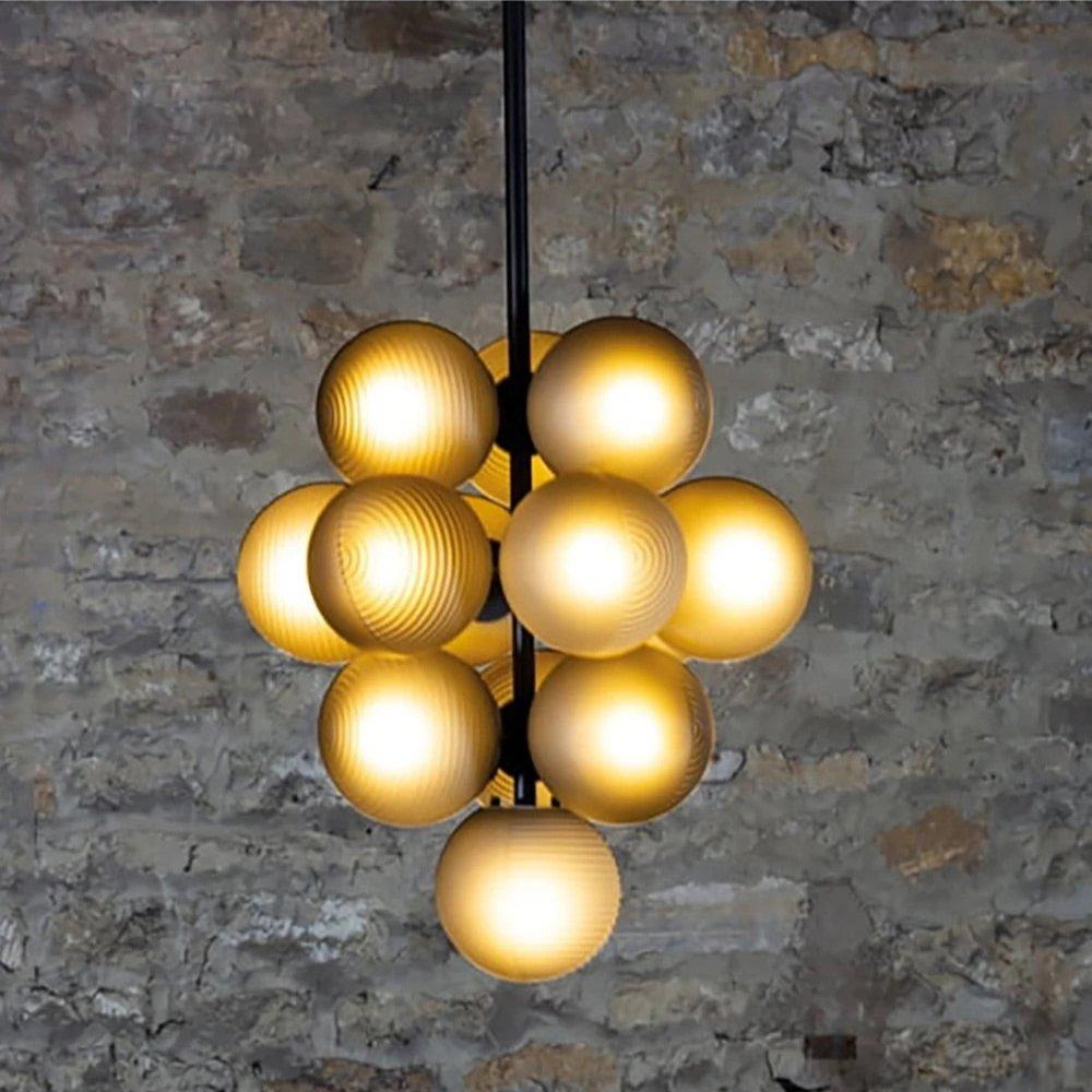 Freyza - GloboLux | Modern Elegant Glass Cluster Chandelier Light Fixture