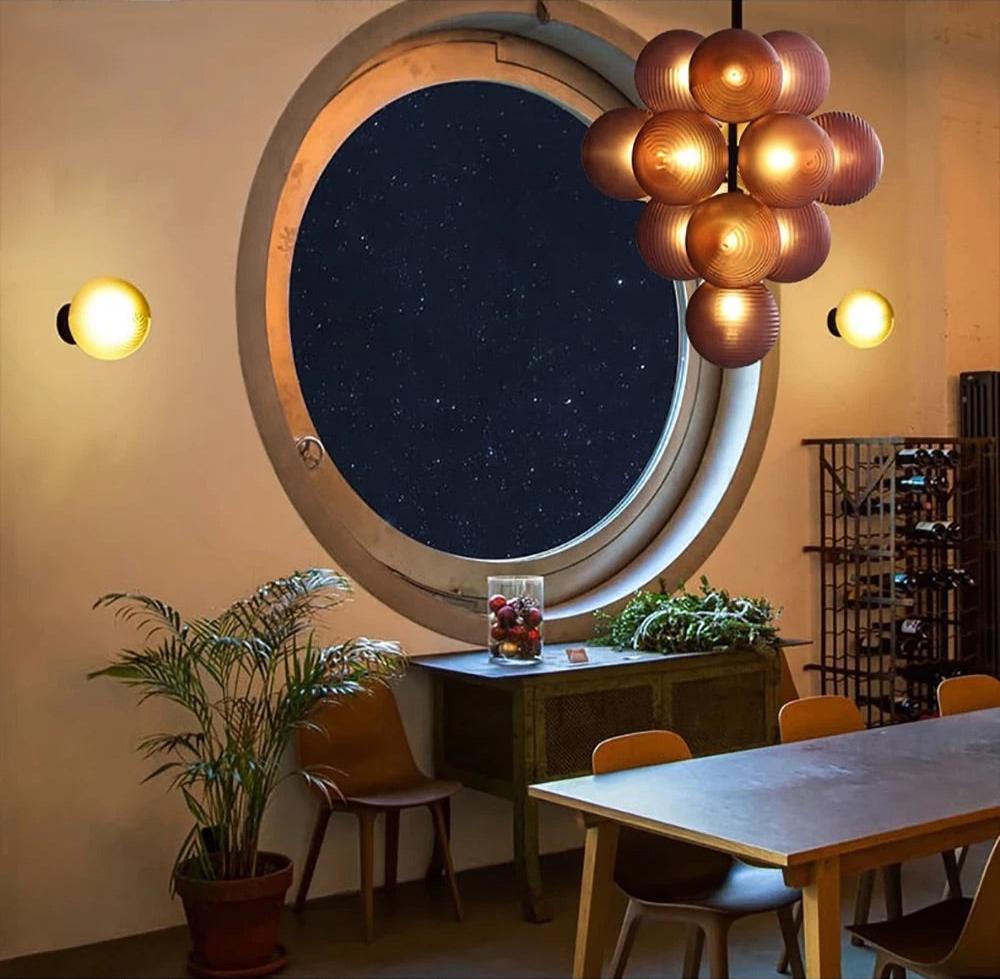Freyza - GloboLux | Modern Elegant Glass Cluster Chandelier Light Fixture