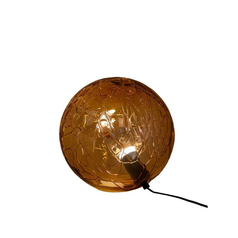 Glowra | Elegant Modern Glass Table Lamp for Bedside or Desk Use 3