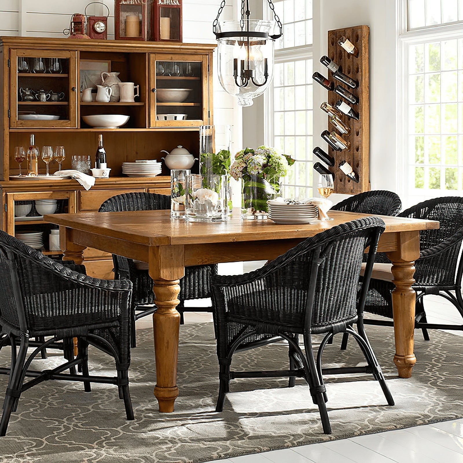 Freyza | Avshaora Vintage Industrial Glass Pendant Light – Industrial Kitchen Dining Room