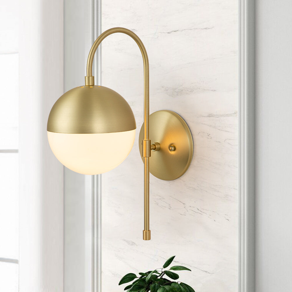 Freyza | Norduri Globe Wall Wall Sconce – Living Room Hallway