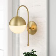 Freyza | Norduri Globe Wall Wall Sconce – Living Room Hallway
