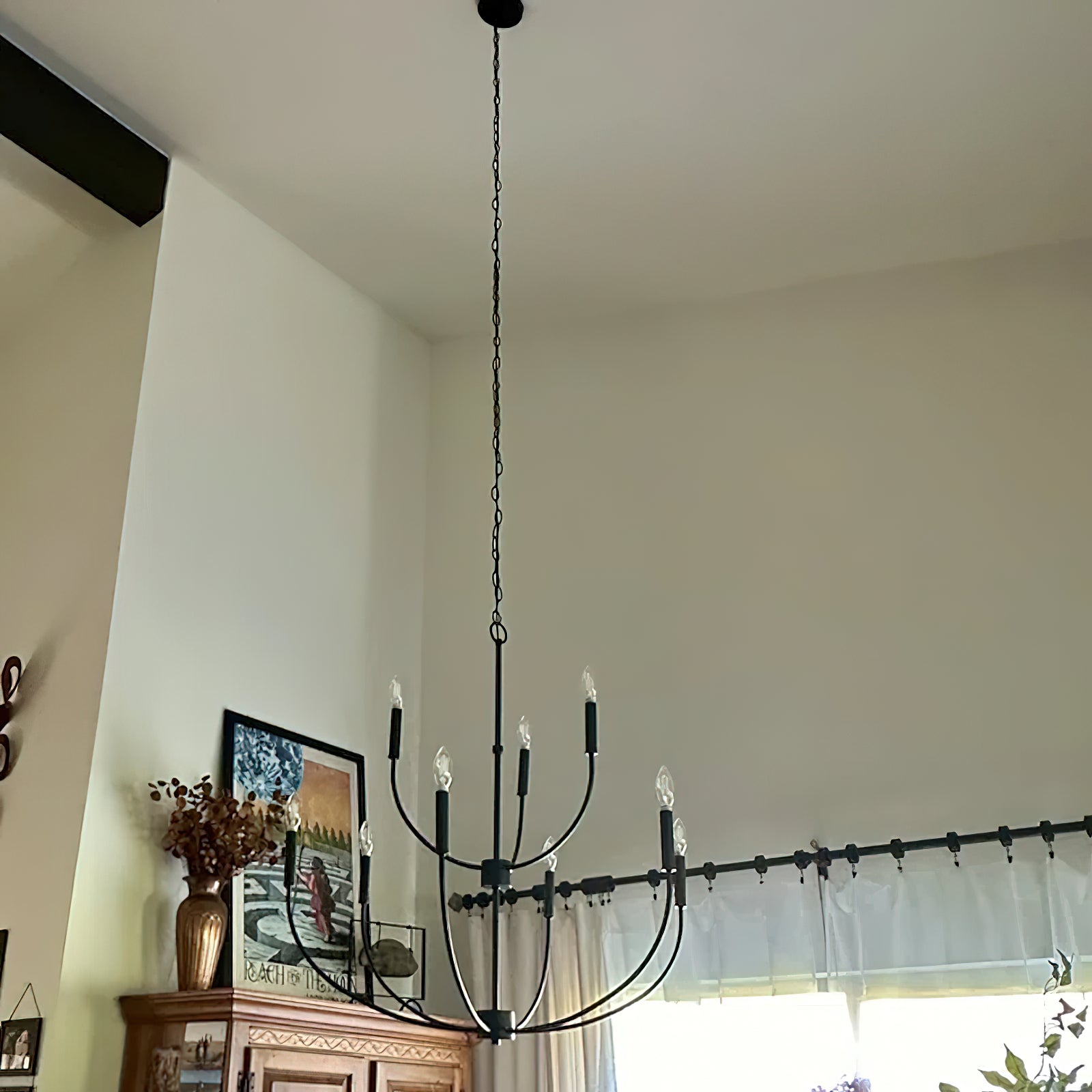Freyza | Irinel Vintage Industrial Chandelier – Industrial Dining Room Living Room