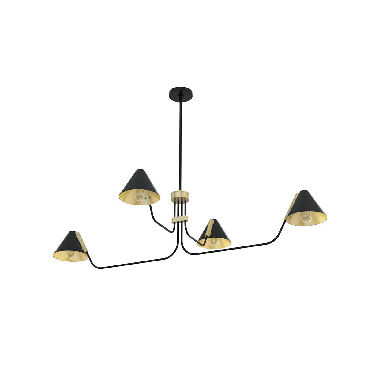 Freyza | Lustre noir industriel vintage Cucarara – Salle à manger et salon industriels