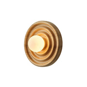 Freyza | Ultalora Holz-Glas-Wandlampe – Schlafzimmer, Flur