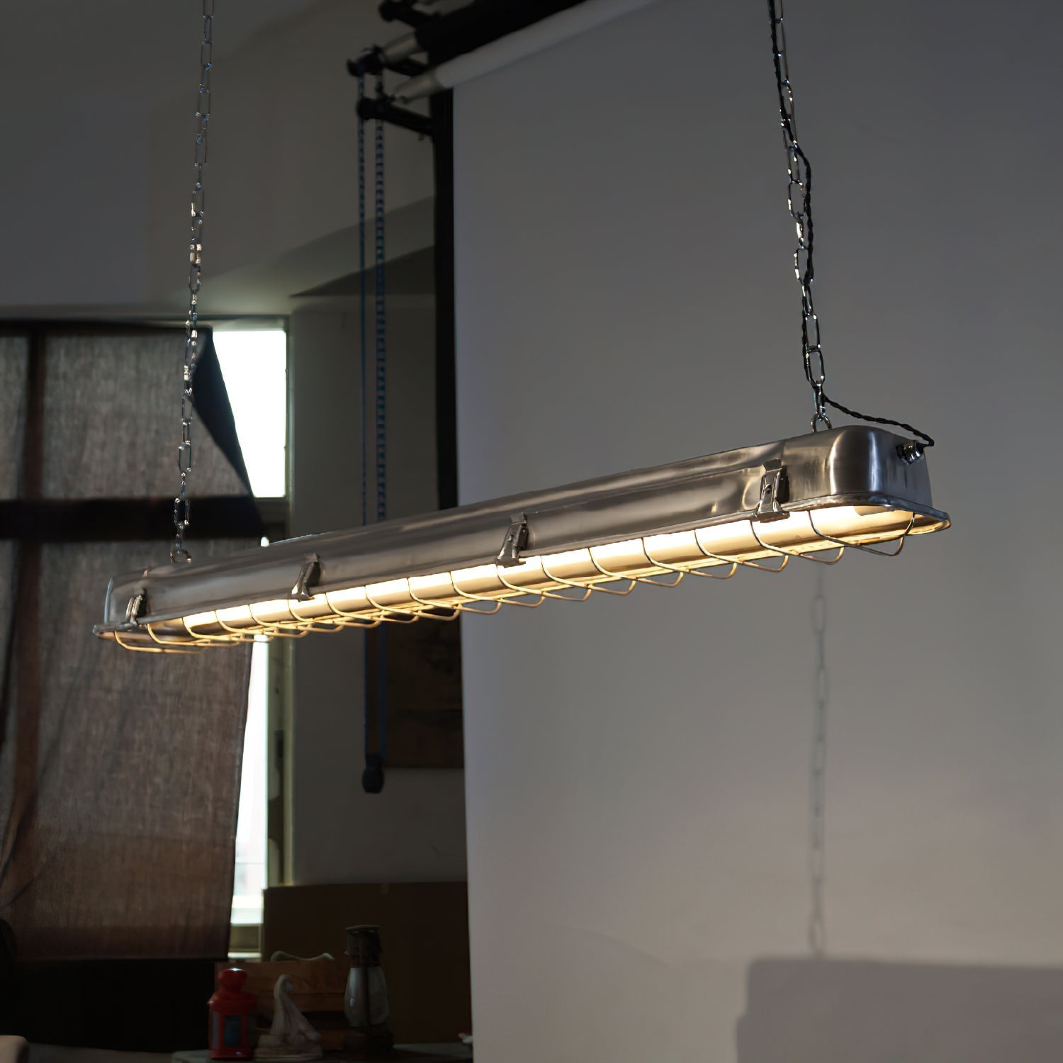 Freyza | Anorionis Cage Glass Glass Pendant Light – Kitchen Dining Room