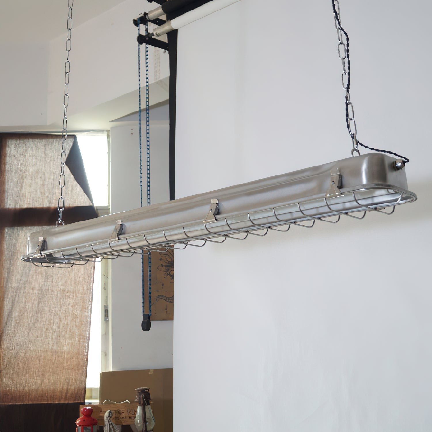 Freyza | Anorionis Cage Glass Glass Pendant Light – Kitchen Dining Room