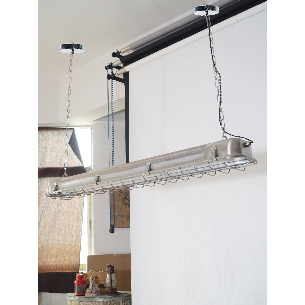 Freyza | Anorionis Cage Glass Glass Pendant Light – Kitchen Dining Room