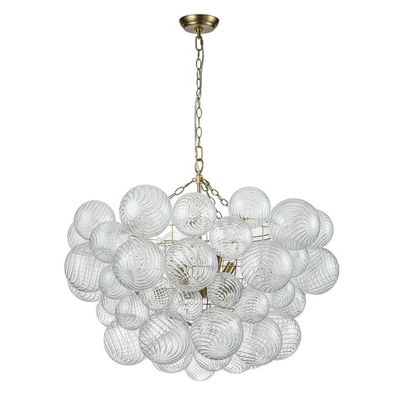 Freyza | Lustre Aurora en verre – Lustre moderne pour salle à manger et salon